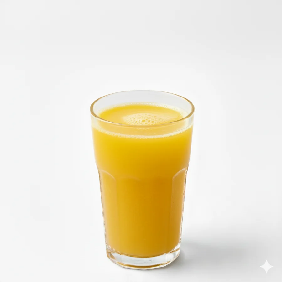 Orange drink from JuSea